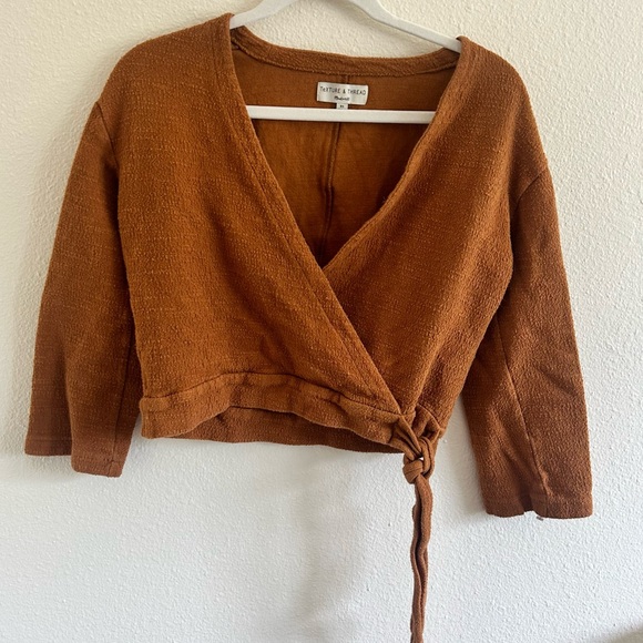 Madewell Tops - Madewell Texture & Thread wrap style top